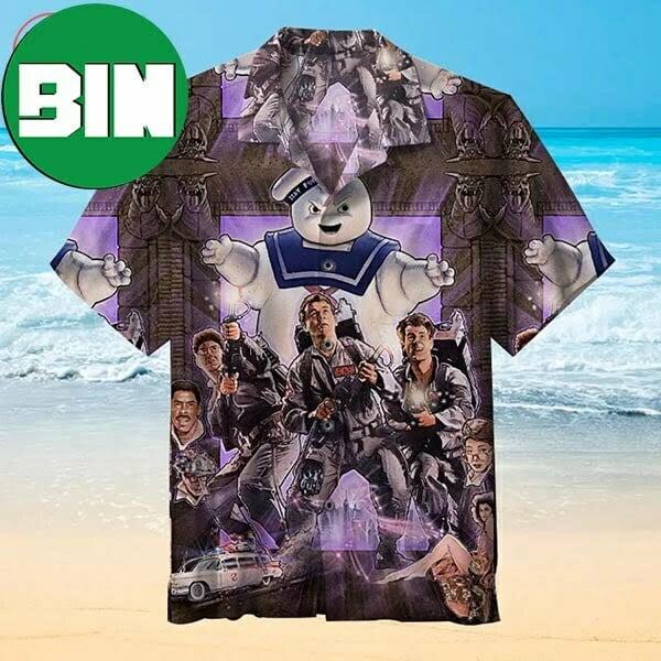 Ghost Busters Vintage Movie Summer Hawaiian Shirt